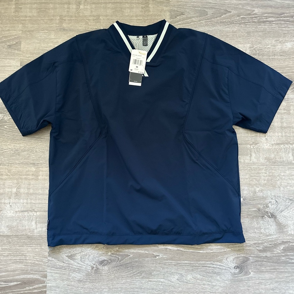 NWT Adidas Golf BTC Short Sleeve Layer Shirt Size M